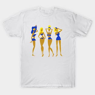 Bombshells - Blue T-Shirt